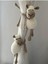 Amigurumi Kuzu Kuzucuk Perde Turuncu & Oyuncak (Çift) 1 Adet 1