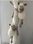 Amigurumi Kuzu Kuzucuk Perde Turuncu & Oyuncak (Çift) 1 Adet 2
