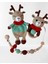 Yeni Yıl Geyik Uyku Arkadaşı Takımı Amigurumi Organik Oyuncak 1 Adet 1