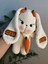 Elite 30CM Amigurumi Havuçlu Tavşan (Isteğe Bağlı Sim Işlemeli) 1 Adet 2