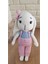 Elite Amigurumi Oyuncak Tavşan Tulumlu Lena 1 Adet 1