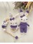 Elite Amigurumi Yeni Doğan Hediyelik Set Tabşan Uyku Arkadaşı Çıngırak Emzik Zinciri 1 Adet 1