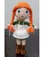 Anne Bebek Amigurumi Organik Oyuncak 1 Adet 3