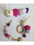 Amigurumi Sevimli Tırtıl Yenidoğan Üçlü Set 1 Adet 1