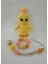 Sarı Civciv Takım Amigurumi Organik Oyuncak Seti 1 Adet 1