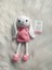 Amigurumi Organik Örgü Oyuncak Tavşan 1 Adet 1
