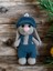 Elite Amigurumi Sevimli Tulumlu Tavşan 30CM 1 Adet 1