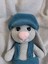Elite Amigurumi Sevimli Tulumlu Tavşan 30CM 1 Adet 5