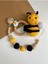 Elite Amigurumi Örgü Çıngırak ve Diş Kaşıyıcı Ikili Set 1 Adet 1