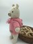 Elite Amigurumi Pembe Uyku Arkadaşı Ayıcık 30 cm 1 Adet 2