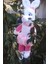 Elite Uyku Arkadaşı Organik Oyuncak Amigurumi Pembe Tavşan 1 Adet 3