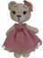Sevimli Boz Ayıcık Amigurumi 1 Adet 1