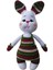 Pofuduk Minnoş Tavşan Amigurumi Organik Oyuncak 1 Adet 1