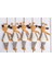 Elite Amigurumi Zürafa Oyuncak / Uyku Arkadaşı 1 Adet 1