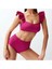 Yeni Düz Bralette Yüksek Bel Slip Siyah Bralet Fırfırlı Dokulu Yüksek Bel Hipster Bikini Takımı 1