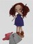 Mona Bebek Amigurumi Organik Oyuncak 1 Adet 1