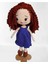 Mona Bebek Amigurumi Organik Oyuncak 1 Adet 3