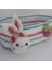 Tavşanlı Çilekli Oyuncak Sepeti Amigurumi Organik Oyuncak 1 Adet 3