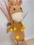 El Yapımı Organik Sevimli Zurafa Amigurumi Bebek 1 Adet 4
