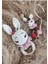 Elite Amigurumi Oyuncak Tavşan Çıngırak Seti 1 Adet 1