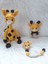Şirin Zürafa Yeni Doğan Takımı Amigurumi Organik Oyuncak 1 Adet 1