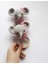Gri Sevimli Fil Çıngırak Amigurumi Organik Oyuncak 1 Adet 2