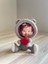 Amigurumi Kalpli Ayıcık Dekarasyon Fotograf Çerçevesi 1 Adet 1