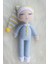 Amigurumi Organik Uyuyan Bebek 1 Adet 1