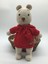 Elite Amigurumi Kırmızı Uyku Arkadaşı Ayıcık 30 cm 1 Adet 2