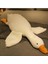 Elite Sevimli Peluş Welsoft Çocuk Uyku Arkadaşım Uçan Kaz 75 cm Bebek Uyku Yastığı Ördek Beyaz 1 Adet 1