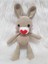 Elite Amigurumi Organik Örgü Oyuncak Tavşan 1 Adet 1