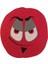Elite Emoji Yastık Peluş Oyuncak Kırmızı Oyun ve Uyku Arkadaşı 1 Adet 1
