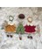 Amigurumi Yılbaşı Üçlüsü Oyun ve Uyku Arkadaşı Arkadaşı Tavşan Geyik 1 Adet 4