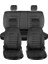 fiat Siena Lüx Oto Koltuk Kılıfı Ön Arka Takım Orijinal Serisi Tam Siyah 3