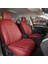 opel Corsa E Lüx Full Deri Oto Koltuk Kılıfı Ön Arka Takım (Giydirme Tip) Kırmızı 1