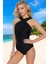 Modern Halter Mayo Özel Tasarım Yaz Koleksiyonu Havuz Mayosu Esnek Kumaş Swimsuit 3