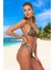 Modern Desenli Bikini Takımı Özel Tasarım Uv Korumalı Ergonomik Kesim Klora Dayanıklı 1