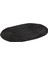 Maıson Circum DÜZ%100 Polyester Amerikan Servis, Siyah, Oval, 44X29 cm 1