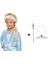 Örgülü Karlar Ülkesi Frozen Elsa Peruğu Tacı ve Sopası Çocuk Boy 1