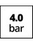 Bahçe Pompası Gc- 6036 (600 W, Max. 4 Bar Emiş Basıncı, Max. 3600 L/sa Debi, Max. Emiş Yüksekliği 8 M, Açma/kapama Düğmesi, Su Giriş Vidası, Taşıma Sapı) - 4180269 3