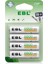 1.2V Aa Yüksek Kapasiteli Şarj Edilebilir PILLER,1200 Tech ile 2800MAH Ni-Mh Şarj Edilebilir Piller,4 Adet Paket 1