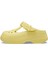 Classic Mary Jane Clog Kadın Sarı Terlik - 210581 3