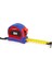 WP261044 8MX25MM Naylon Kaplama Sarı Çift Taraflı Manyetik Çelik Şerit Metre 1