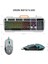 CM107 USB Kablolu Rainbow Aydınlatmalı, Qwerty Türkçe Dizilim Klavye, 1200DPI Optik Fare, Bilek Dinlendirme, Türkçe Q Oyuncu Klavye & Mouse Set Siyah 3