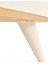Modern Çizgili Baskılı Çok Amaçlı Dolap - Beyaz / Safir Meşe - 136 cm 6