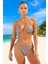 Modern Desenli Bikini Takımı Şık Detaylı Premium Kalite Esnek Kumaş Uv Korumalı Yüksek Konfor 3