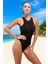Modern Halter Mayo Uv Korumalı Şık Detaylı Plaj Mayosu Su Sporları Için Swimsuit 1