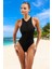 Modern Halter Mayo Uv Korumalı Şık Detaylı Plaj Mayosu Su Sporları Için Swimsuit 3