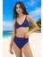 Modern Üçgen Bikini Takımı Plaj ve Havuz Için Klora Dayanıklı Yüksek Konfor Uv Korumalı 3