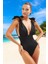 Modern Derin V Yaka Mayo Premium Kalite Esnek Kumaş Şık Detaylı Özel Tasarım Swimsuit 1
